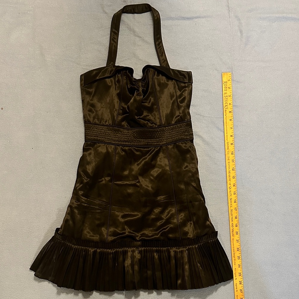 Marc Jacobs size 2 black pleated dress rose pink